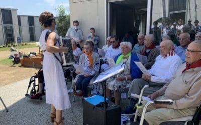La chorale « Le Berceau chantant, les voilà »