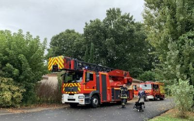 Exercice avec les pompiers de Dax