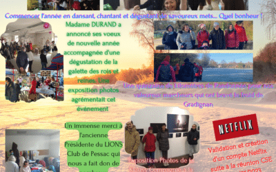 NEWSLETTER JANVIER 2023