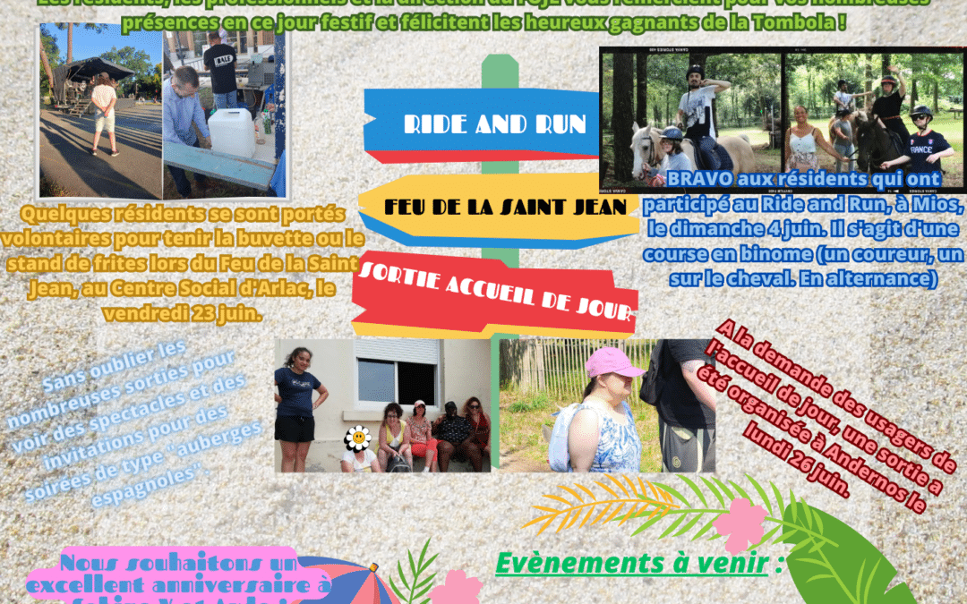 NEWSLETTER JUIN 2023