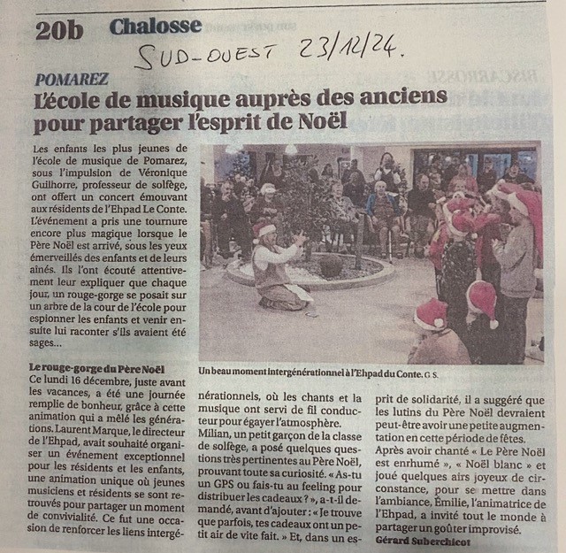 Echanges intergénérationnels