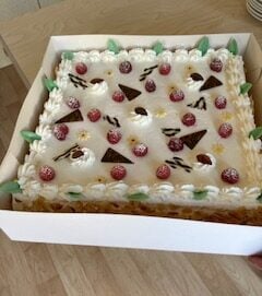 Premier goûter à Bossège en cette année 2025.