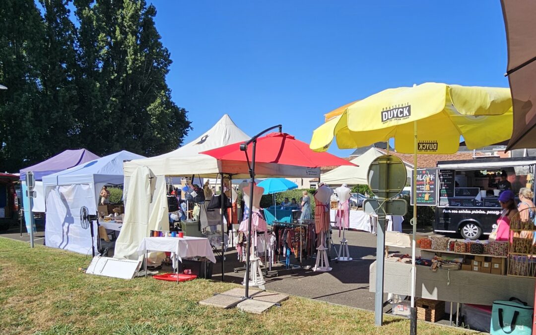 Le premier marché nocturne de L’EHPAD et de la MAT Le Berceau