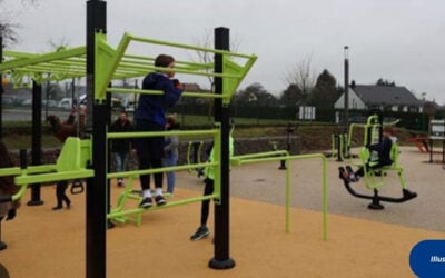 Création d’une aire de jeux intergénérationnelle et inclusive à l’EHPAD Le Conte