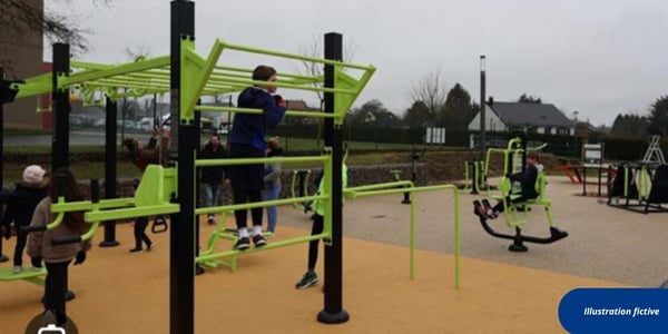 Création d’une aire de jeux intergénérationnelle et inclusive à l’EHPAD Le Conte