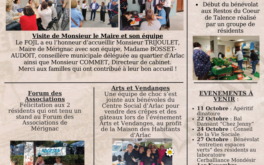 NEWSLETTER SEPTEMBRE 2025